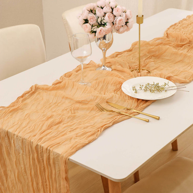 Voile Champray Table Runner Party Decoration Table Runner