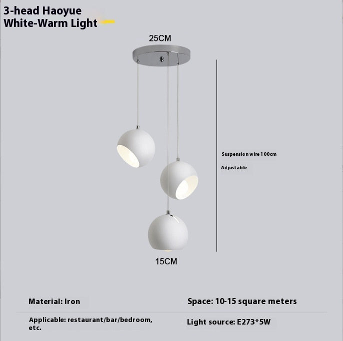 Postmodern Ball Chandelier Lamp | Stylish Table & Bedside Light