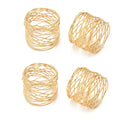 Metal Napkin Napkin Woven Ornament Ring Buckle Table Buckle