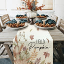 Thanksgiving Table Runner Holiday Decoration Kitchen Tablecloth