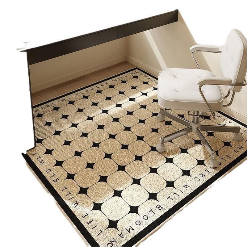 Office Study Table Crystal Velvet Carpet