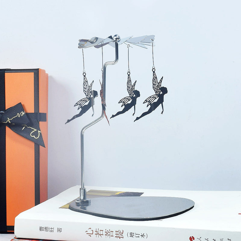 Creative Scented Candles Triangular Tray Rotating Candle Holder