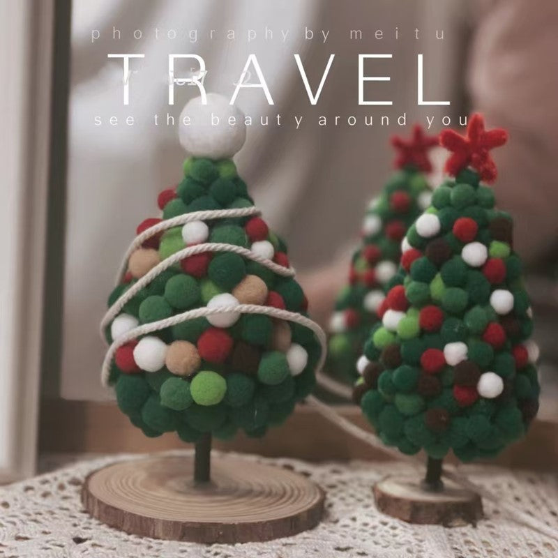 Handmade Christmas Tree Car Interior Ornaments