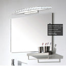 LED Simple Bathroom Shower Room Wall Lamp Crystal Mirror Headlight