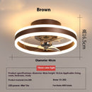 Invisible LED Ceiling Fan Lights | Sleek Bedroom & Living Room Fan