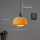 Japanese Nordic Brass Ceramic Pendant Light | Modern Home Lighting