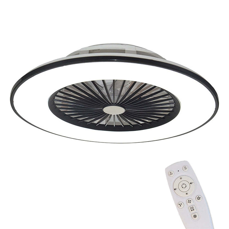 Smart LED Ceiling Fan Lamp | Bedroom Fan with Light