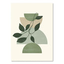 Green Plant Decorative Painting Wall Art