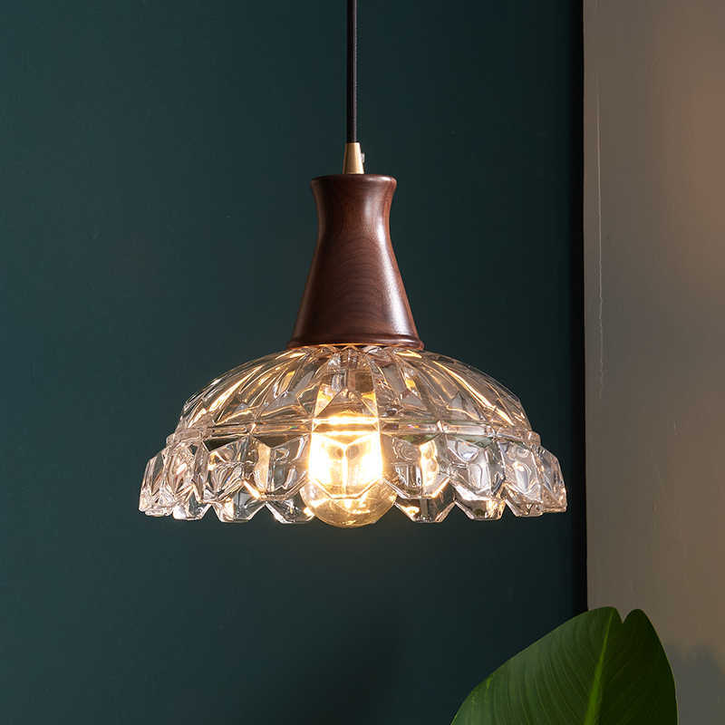 Brass Ceramic Bedside Droplight | Stylish Bedroom Lighting