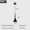 Nordic Aluminum Horn Chandelier | Minimalist Restaurant Light