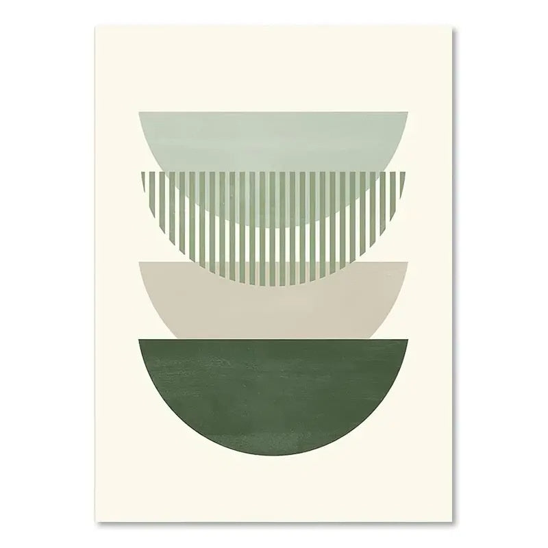 Green Plant Decorative Painting Wall Art