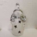 Santa Claus Snowman LED Festival Home Decoration Decoration Resin Crafts