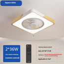 Solid Wood Ceiling Fan Lamp | Bedroom & Dining