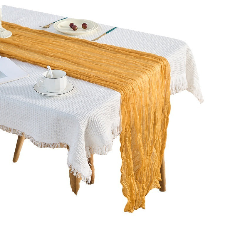 Voile Champray Table Runner Party Decoration Table Runner
