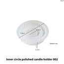 Striped Candle Holder Aroma Candle Holder Silicone Mold