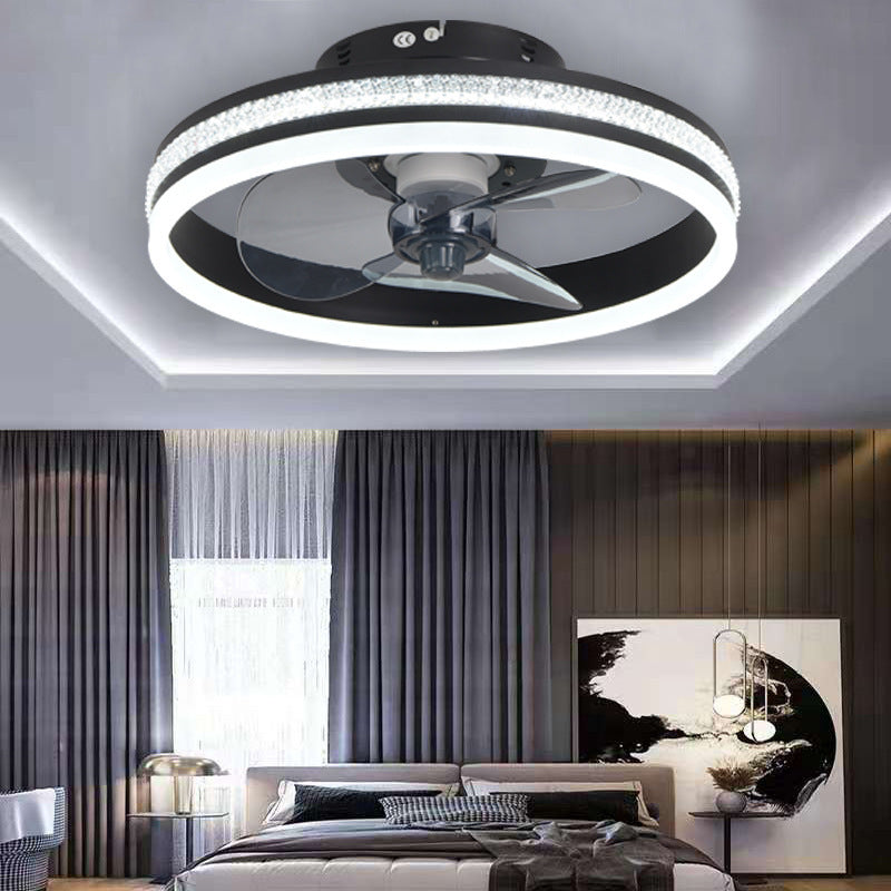 Invisible LED Ceiling Fan Lights | Sleek Bedroom & Living Room Fan