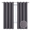 Full Blackout Hot Sale Curtain With Black Lining On The Back