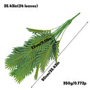 Round Artificial Green Plant Wall Art for Indoor/Outdoor