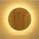 Circular Decorative Sconces Stairway Hallway Logs