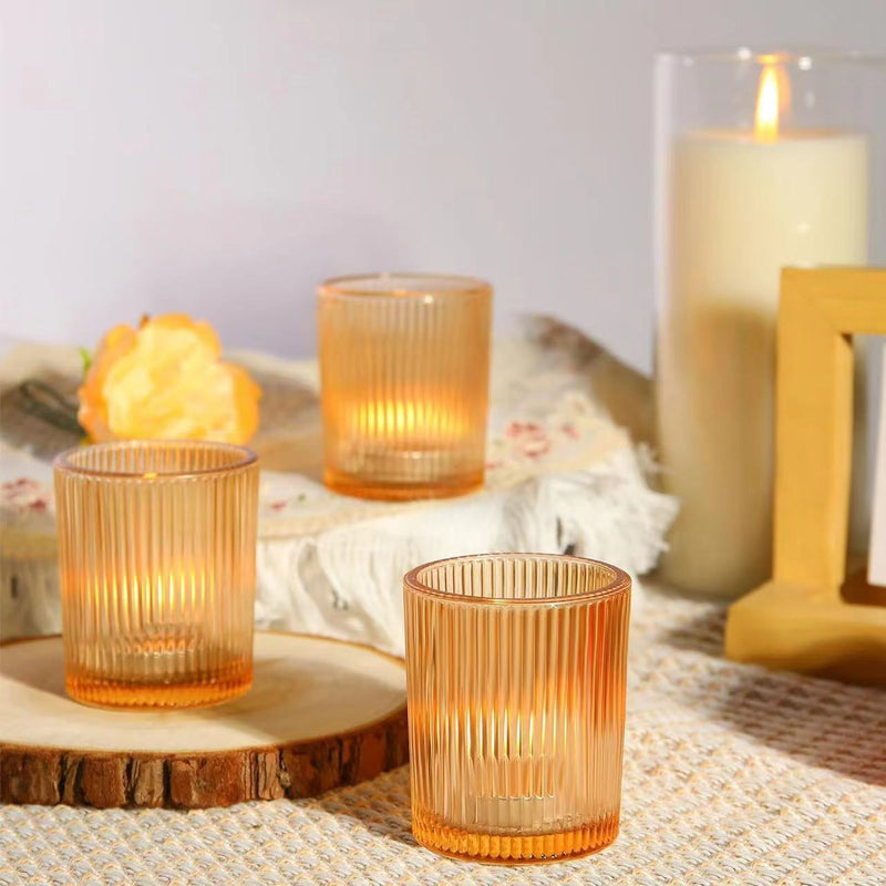 Candle Cup Aromatherapy Glass Home Candle Holder Ornaments