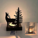 Skeleton Candle Holder Metal Iron Crafts Home Decor Candle Holders Candle Stick Holder Home Decoration