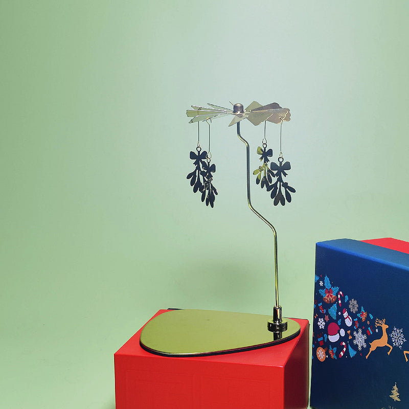 Creative Scented Candles Triangular Tray Rotating Candle Holder