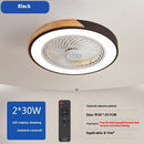 Solid Wood Ceiling Fan Lamp | Bedroom & Dining