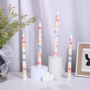 Watercolor Candle Long Brush Holder Candlestick Candle
