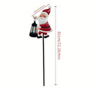 Creative Solar-Powered Santa Yard Decoration Light