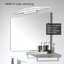 LED Simple Bathroom Shower Room Wall Lamp Crystal Mirror Headlight